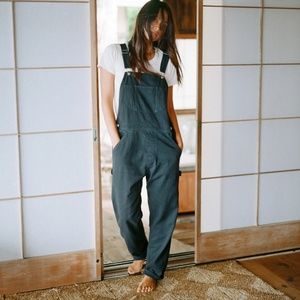 Ozma of California Standard Overalls Black XS